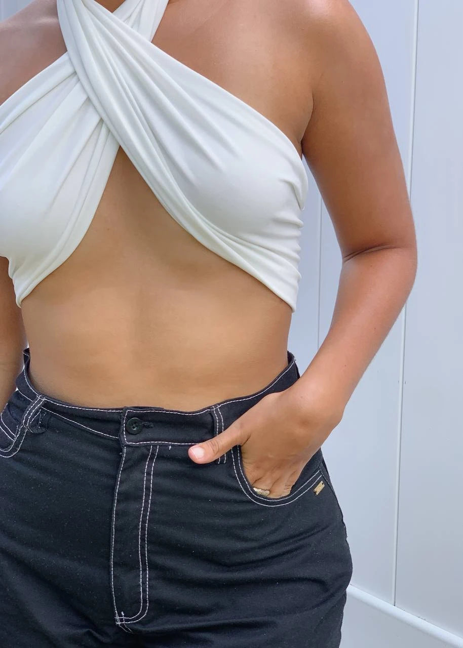 Crop Top Scarf