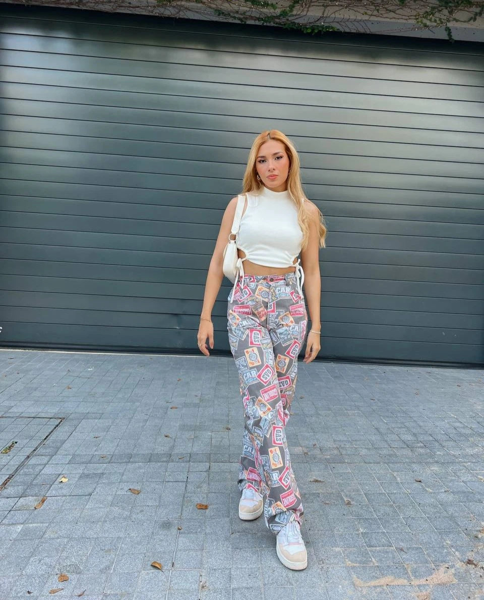 Pantalon Print Cars