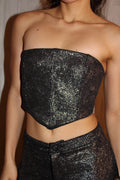 Corset Shine Gris