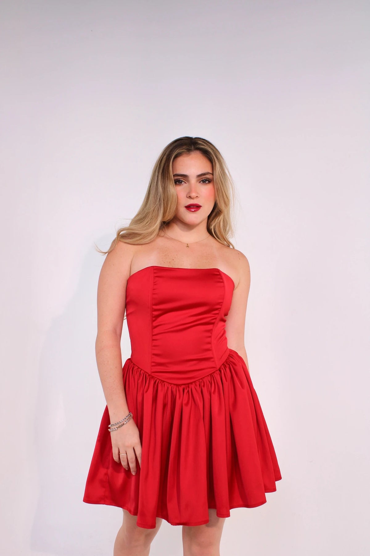 Vestido Princesa Rojo