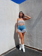 Crop Top Plank Flecos