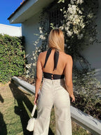 Crop Top en V