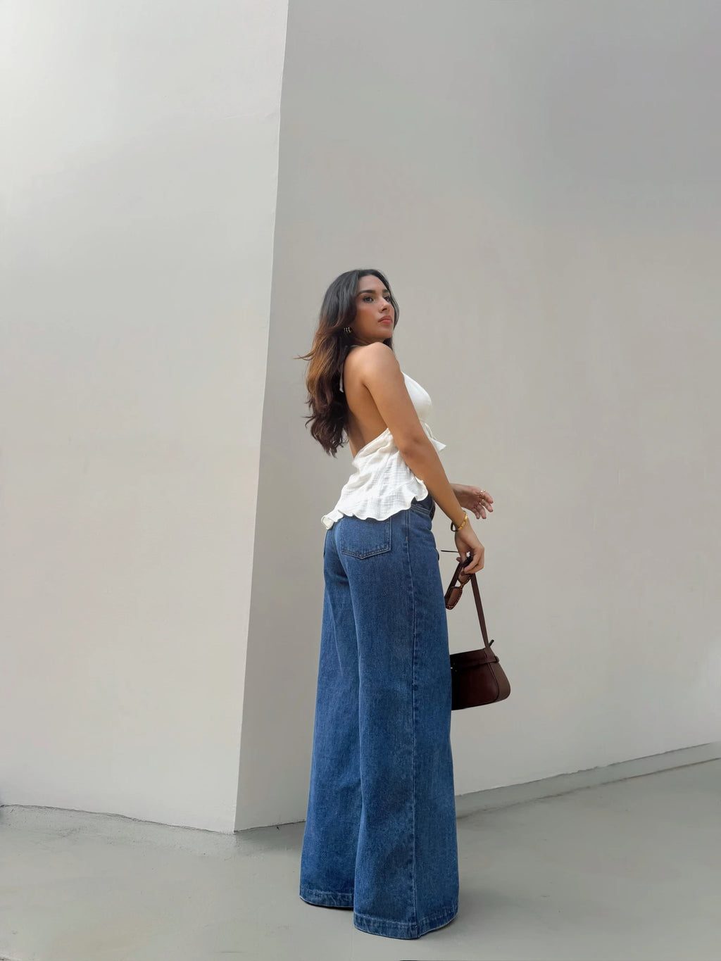 Blusa Lino Sirena Blanca
