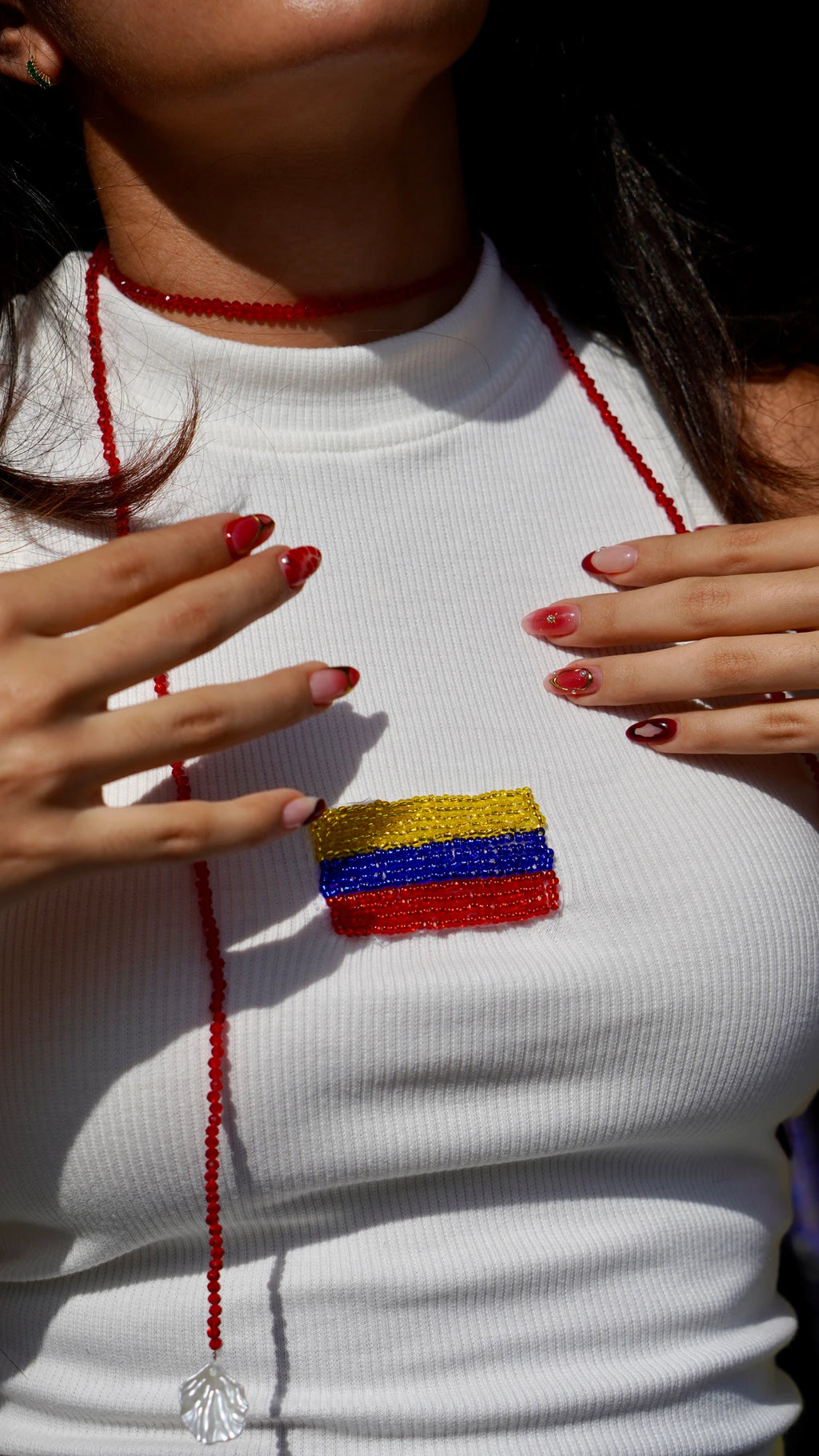 Tank Top Colombia Blanco