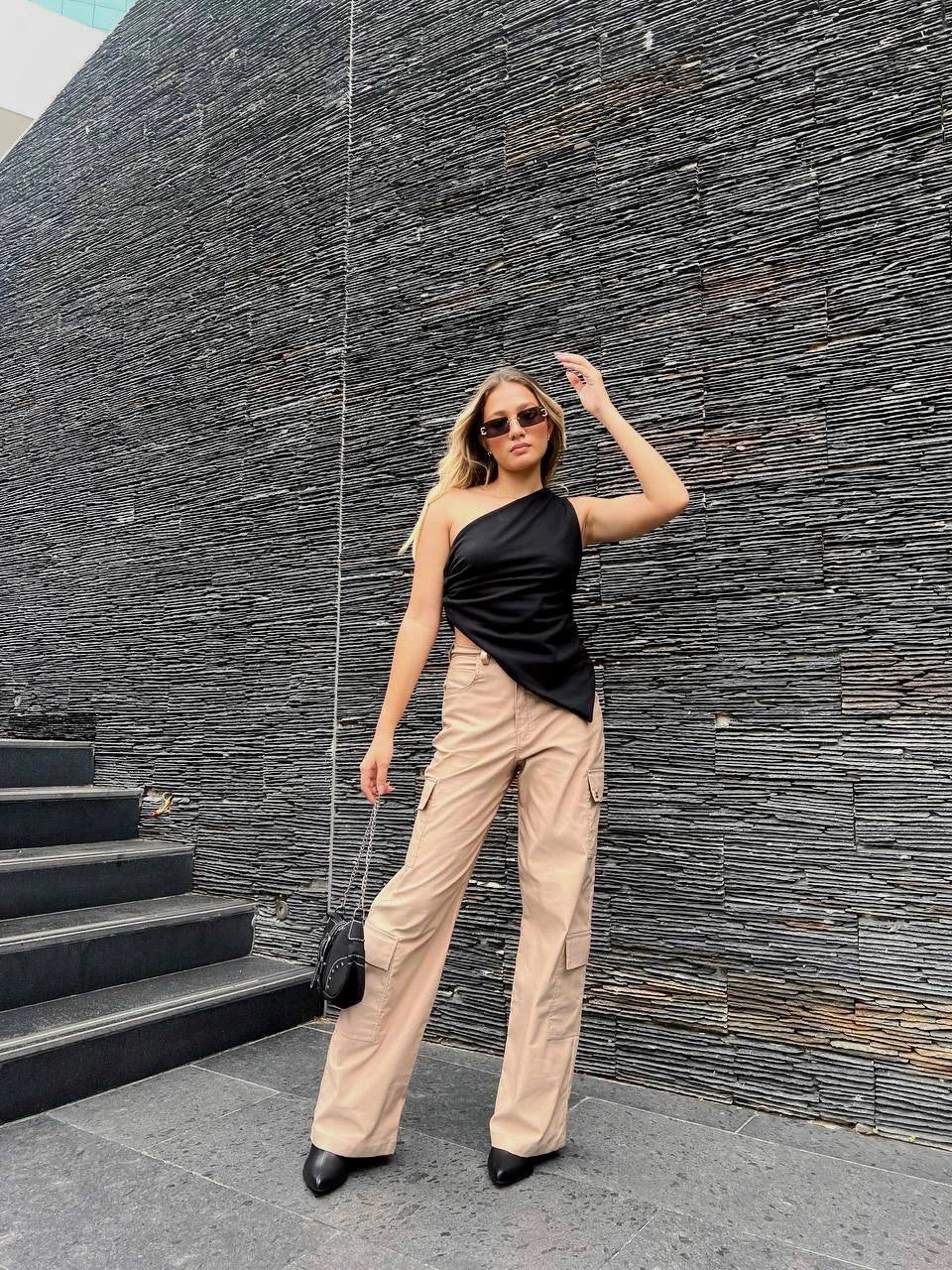 Pantalon Cargo Kaqui