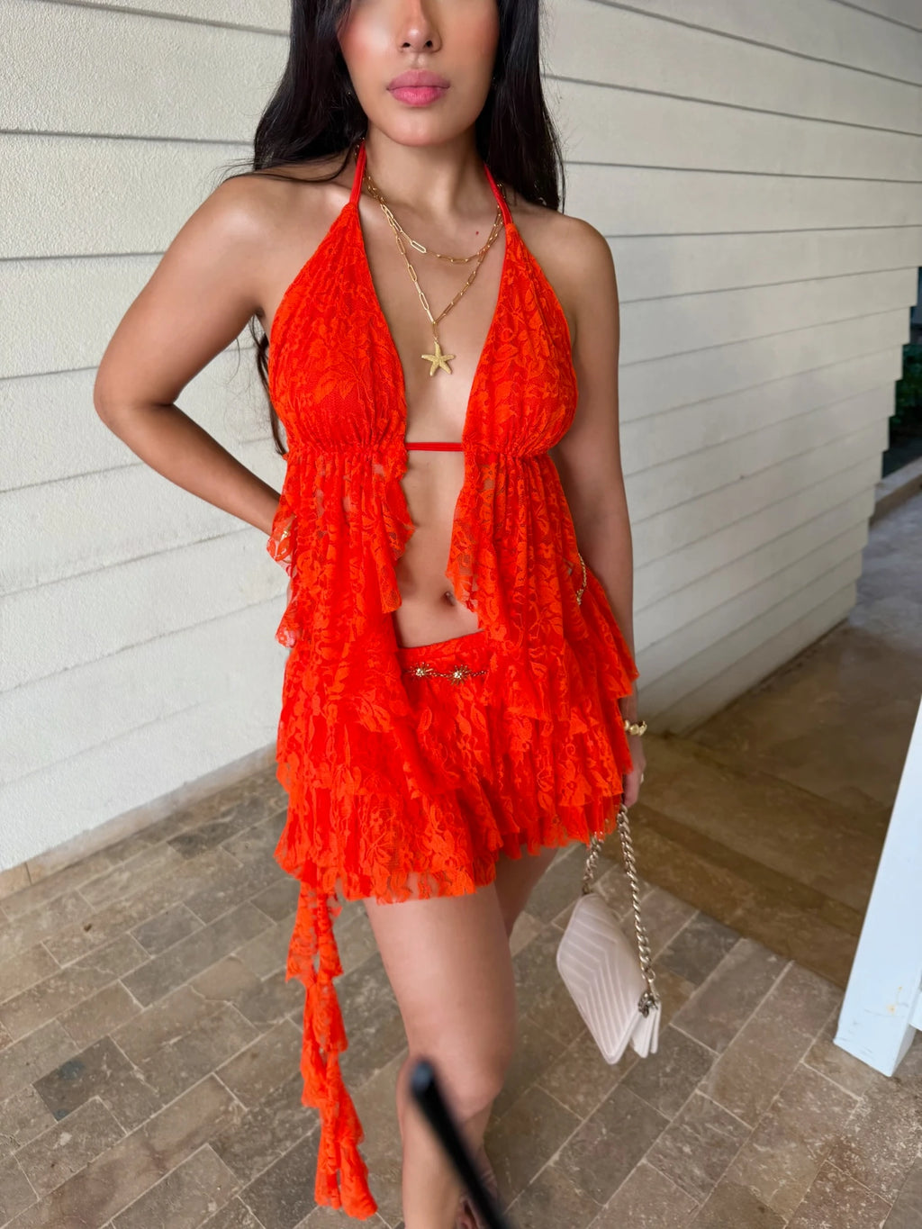 Blusa Scarf Tropicoqueta