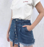 Falda Denim Lazo
