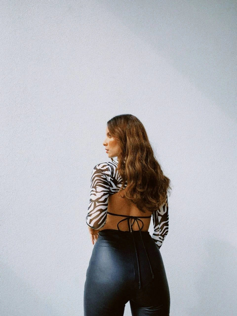 Blusa Zebra Malla Backout