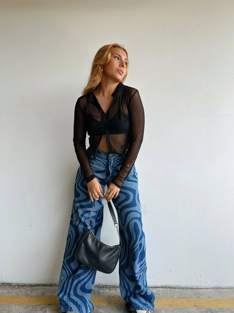 Buzo Mesh Negro