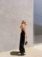 Irregular Top Backout Negro