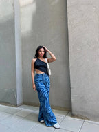 Irregular Top Backout Negro