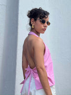 Blusa Lazos Rosa