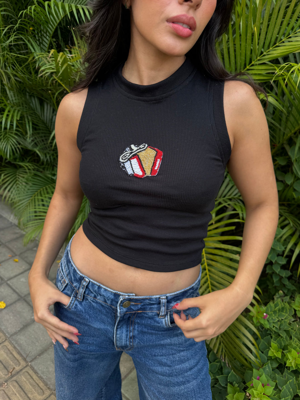 Tank Top Vallenato Negro